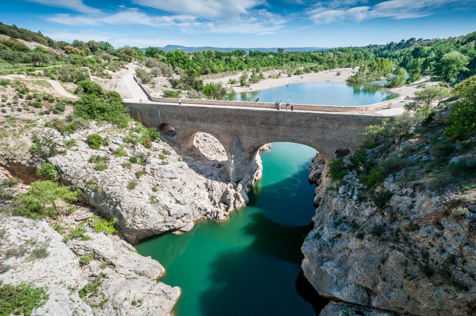 Pont du diable dans l'Hérault